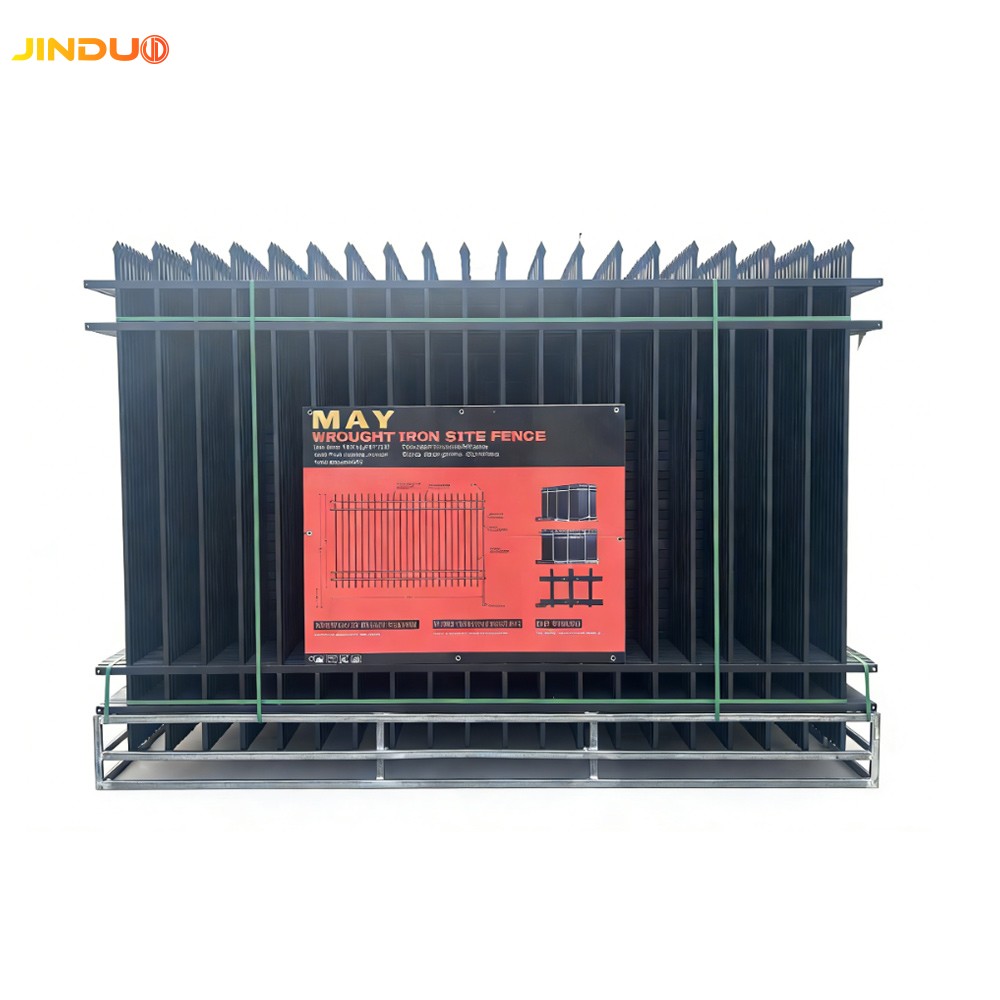 Wrought Iron Site Fence