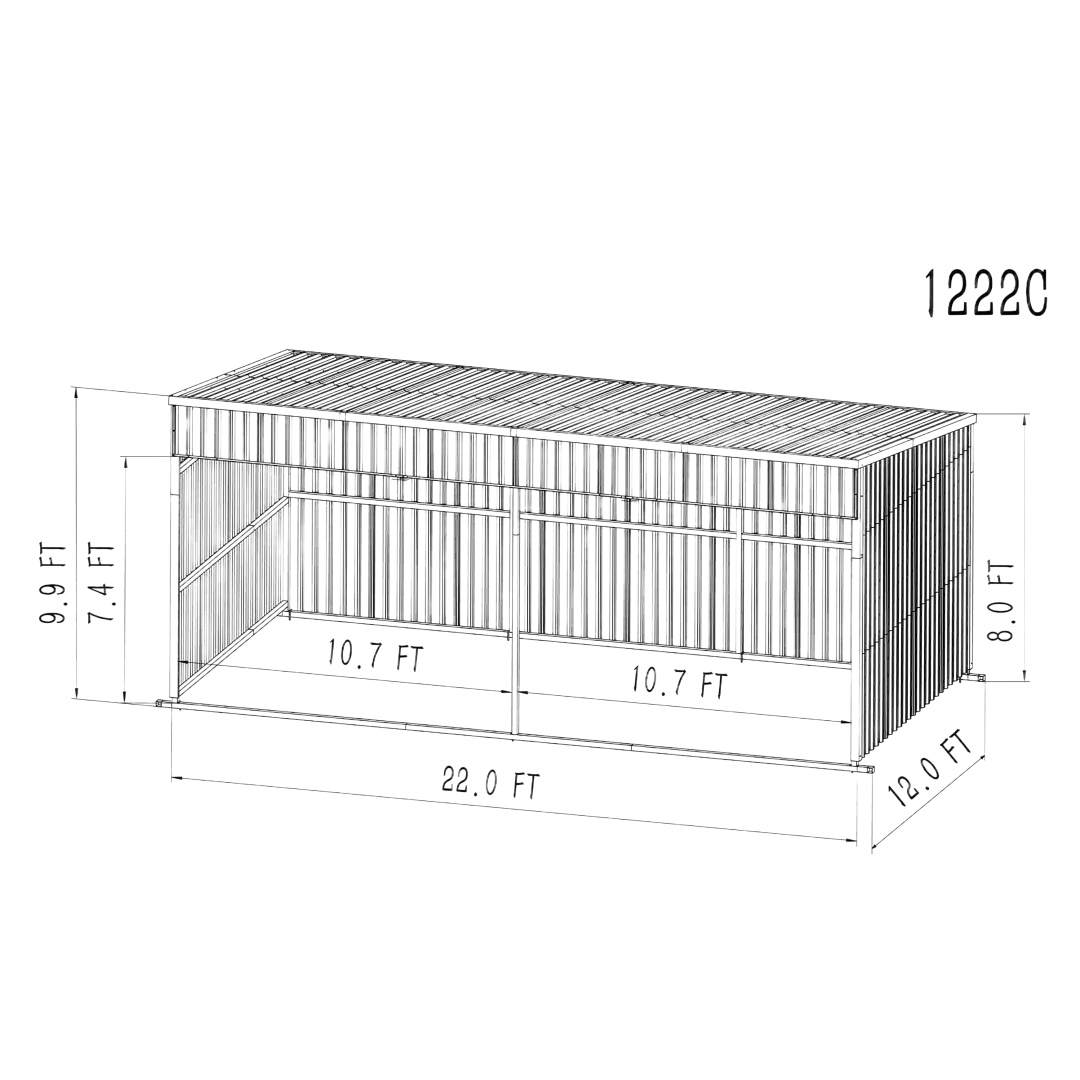 Livestock Shed JD1222C