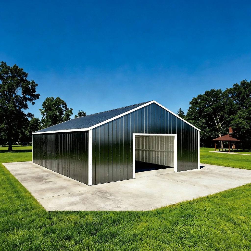 Metal Warehouse Shed JD2540SD