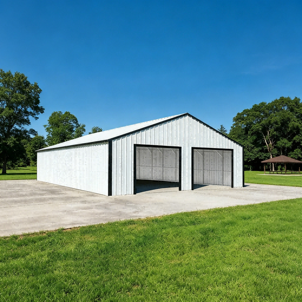 Metal Warehouse Shed JD2533